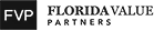Florida Value Partners logo with the acronym FVP on the left and the full name in bold uppercase letters on the right.